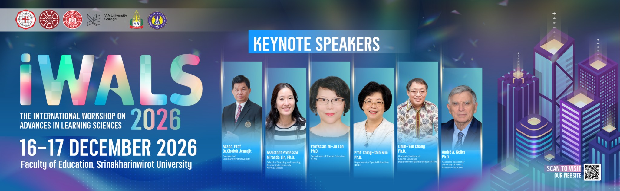 IWALS 2026 Keynote Speakers Poster